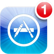 AppStore pour mettre à jour des applications